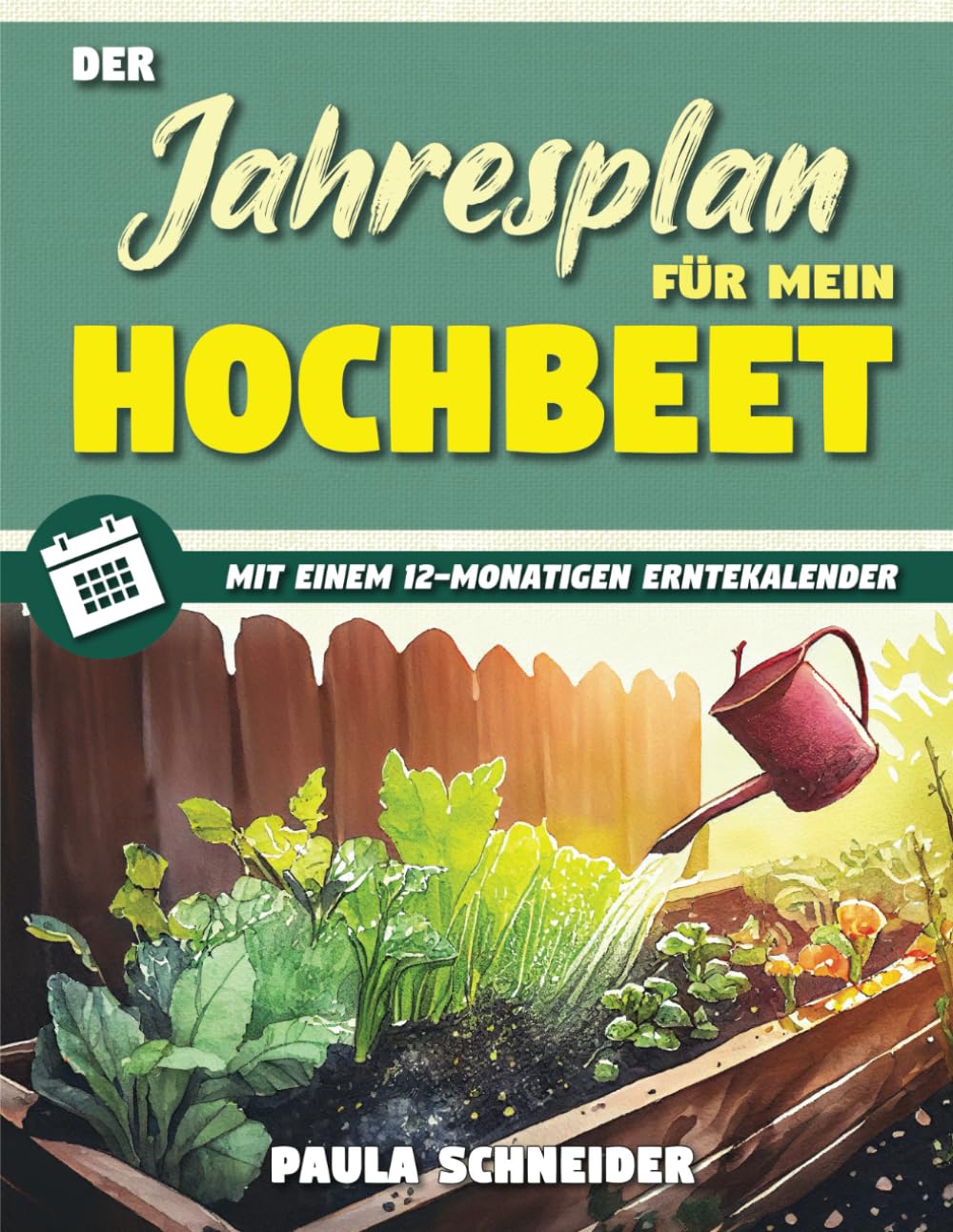 Der Jahresplan für mein Hochbeet: Legen Sie Ihr eigenes, pflegeleichtes, ökologisches Hochbeet an, um ganzjährig frisches und gesundes Gemüse zu genießen. Beinhaltet einen 12-monatigen Erntekalender Hobbies & Crafts