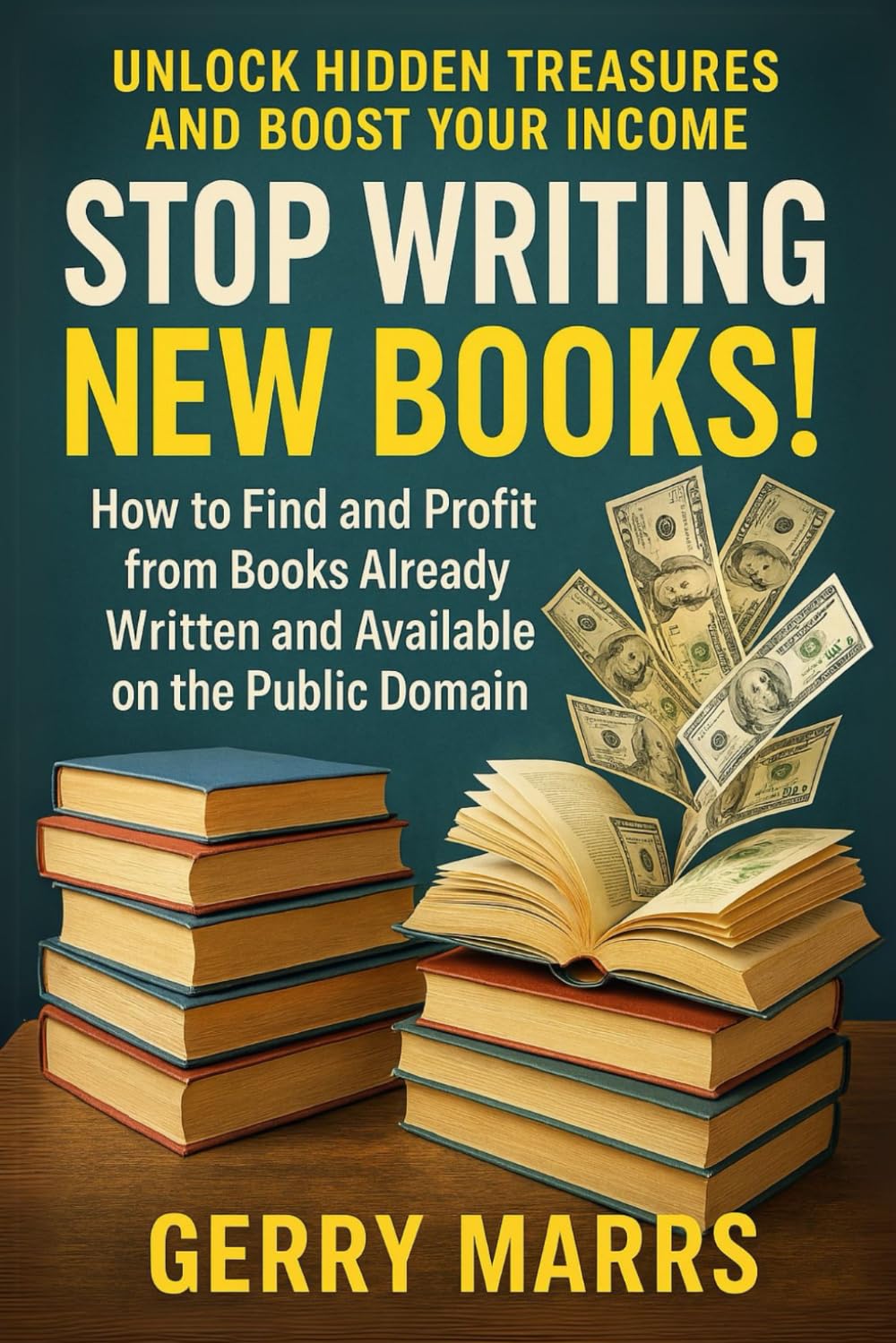 Stop Writing New Books!: How to Find and Profit from Books Already Written and Available on the Public Domain Contemporary literature