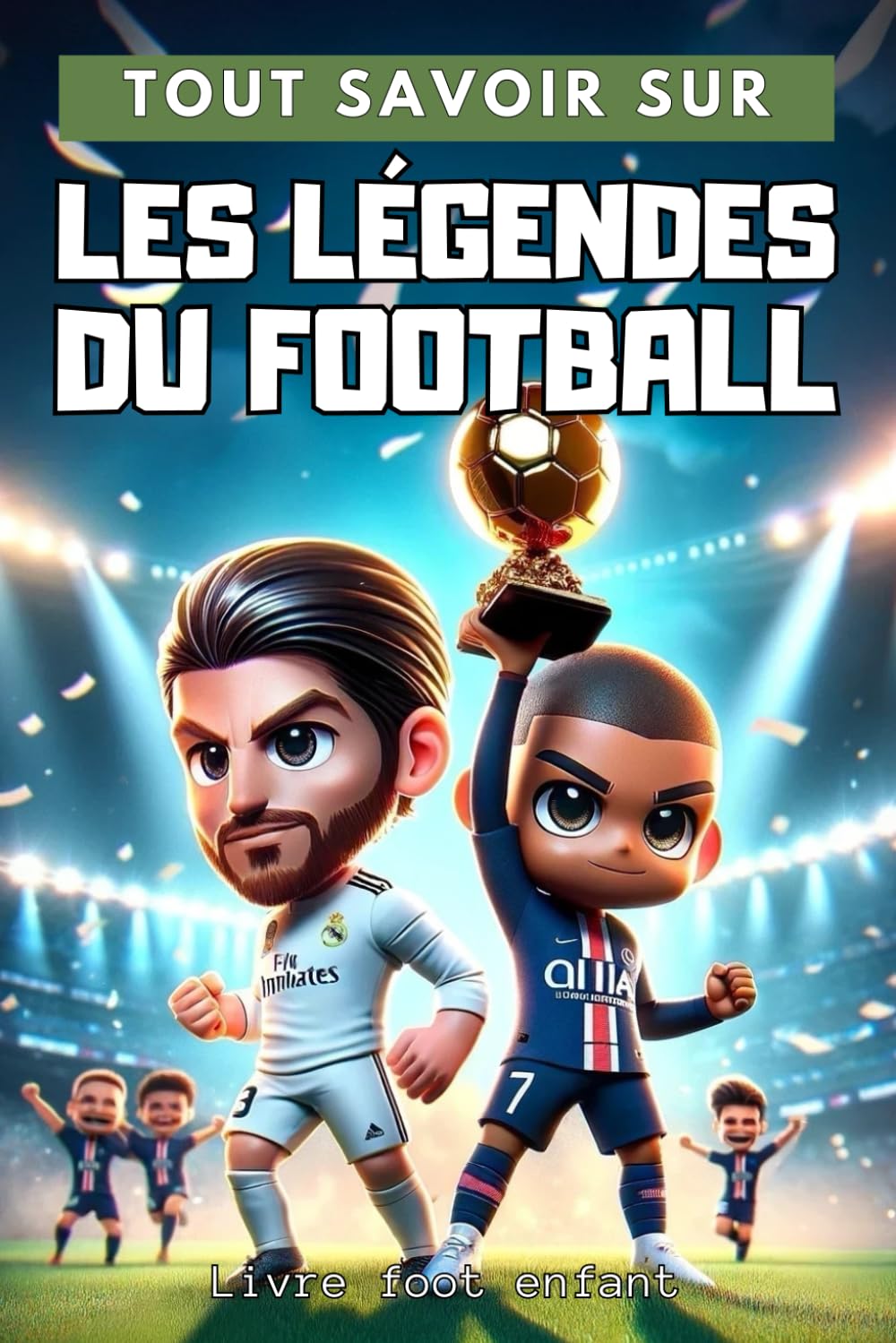 Tout savoir sur : Les légendes du football - Livre foot enfant: Découvre les histoires des légendes du football mondial - illustré en couleurs - cadeau idéal garçon fille enfant 6 à 14 ans. book
