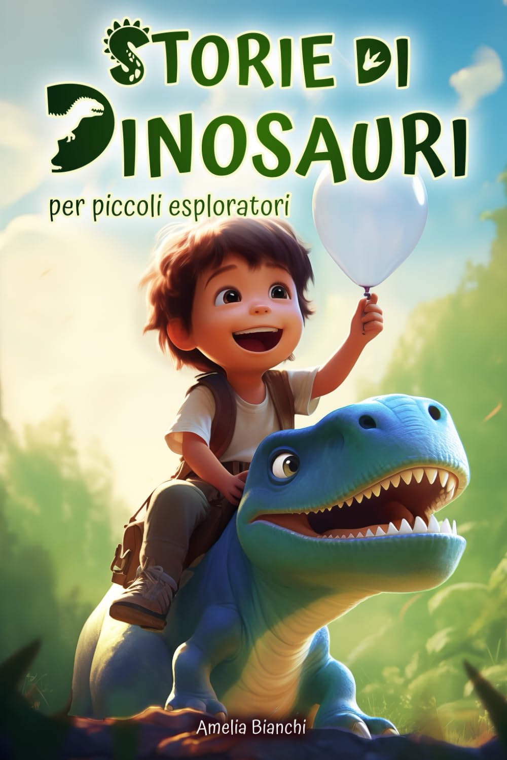 Storie di dinosauri per piccoli esploratori: Libro per bambini 3 - 6 anni | Ediz. a colori book