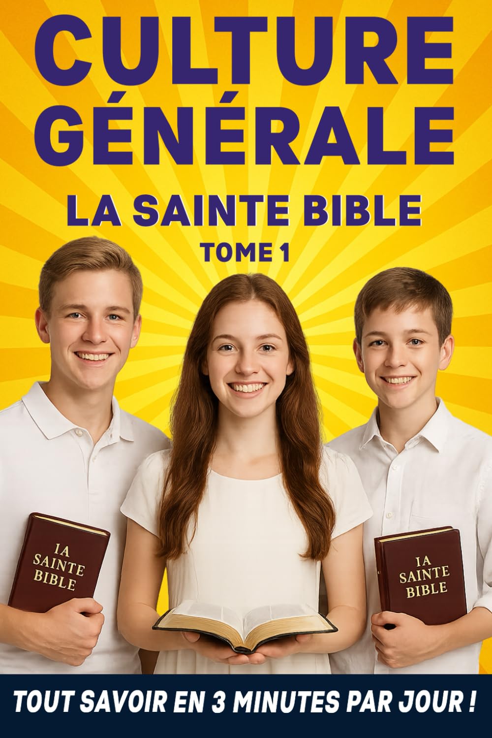 La Sainte Bible: Culture Générale Catholique en 3 minutes par jour Children's books