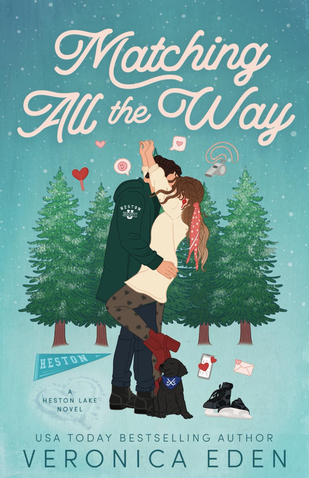 Matching All the Way: A Coach's Daughter Hockey Romance book