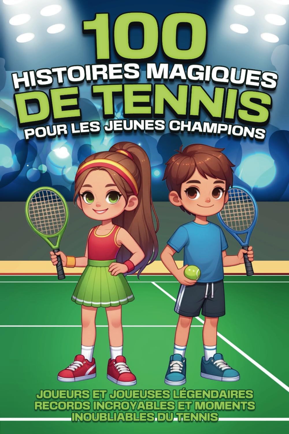100 histoires magiques de tennis pour les jeunes champions: Joueurs et joueuses légendaires, records incroyables et moments inoubliables du tennis Leisure, Home & Garden