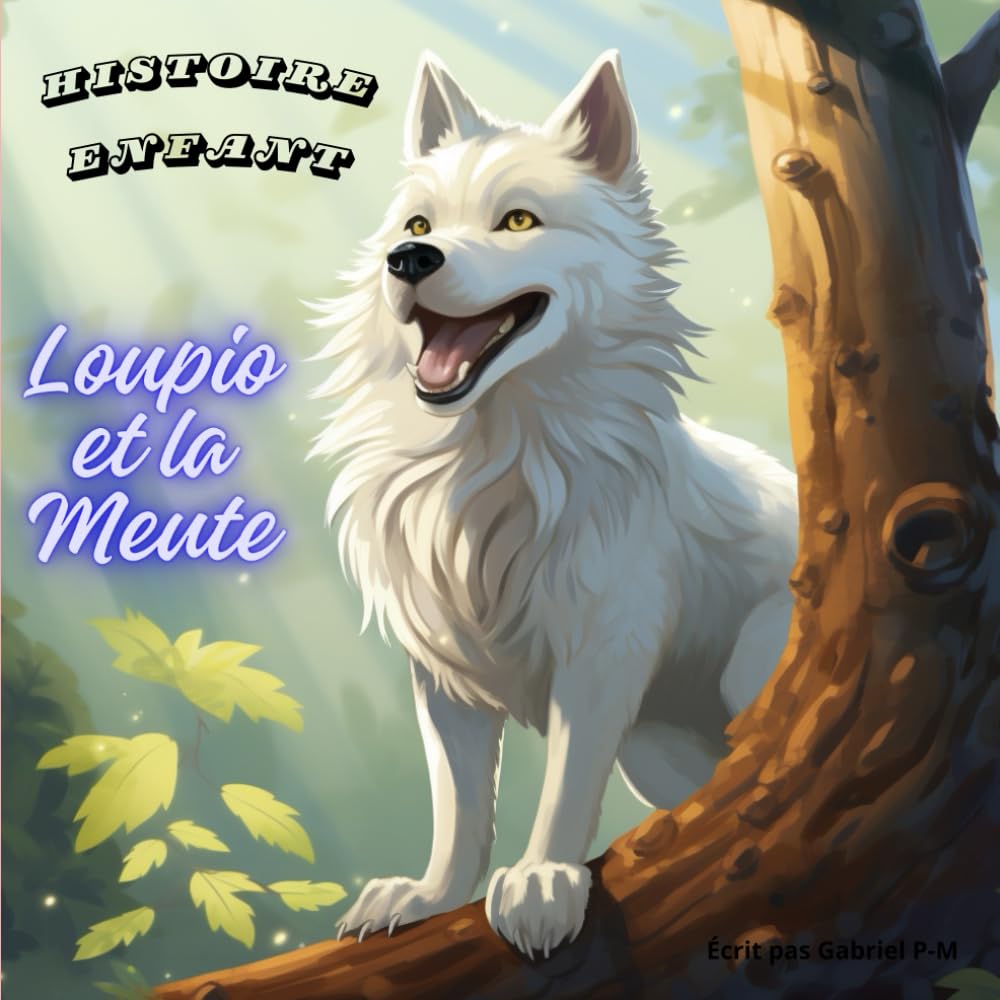 Histoire pour enfant Loupio et la meute book