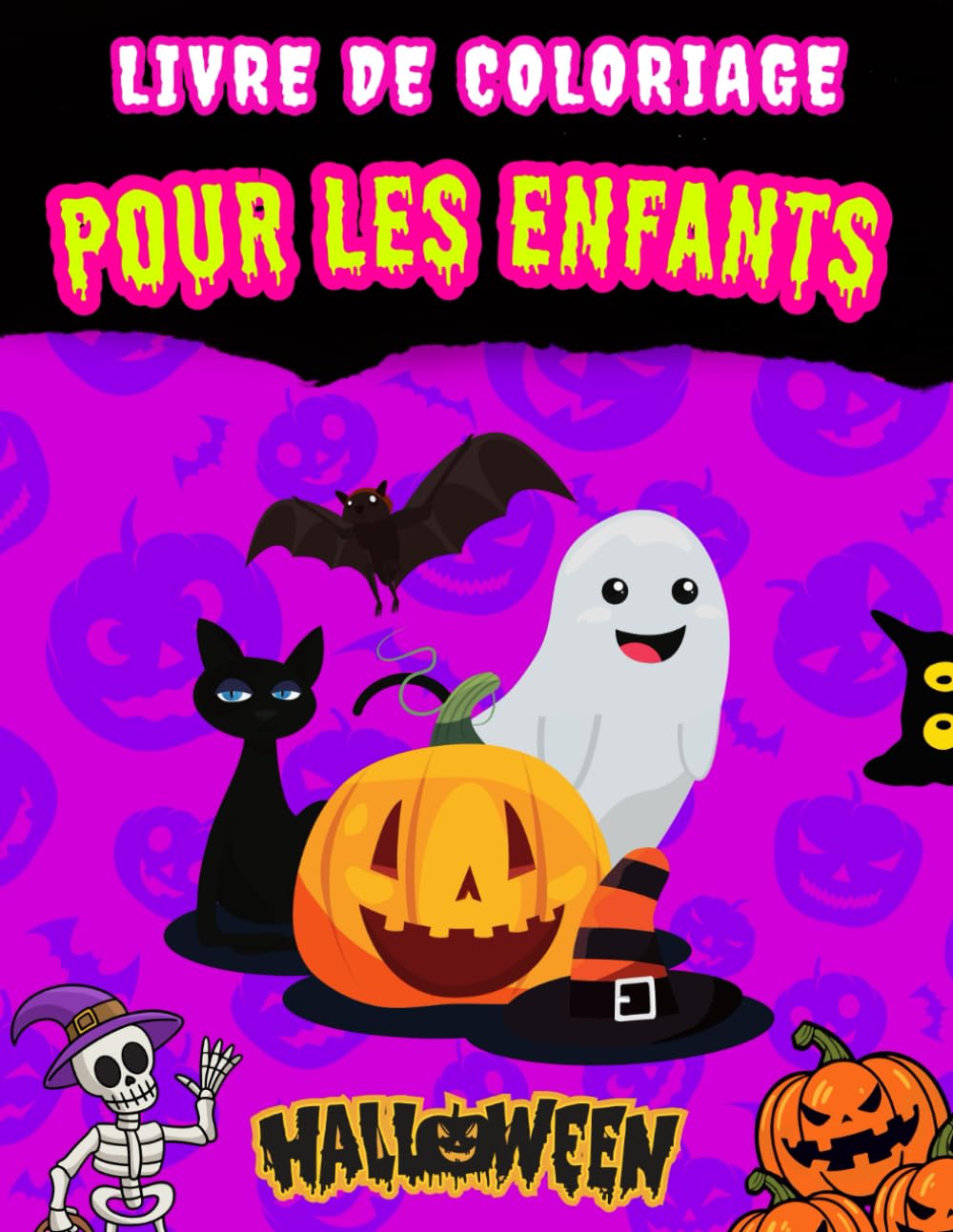 Halloween : Livre de coloriage pour enfants: Un monde de magie et de plaisir à chaque page pour les tout-petits de 1 à 3 ans book