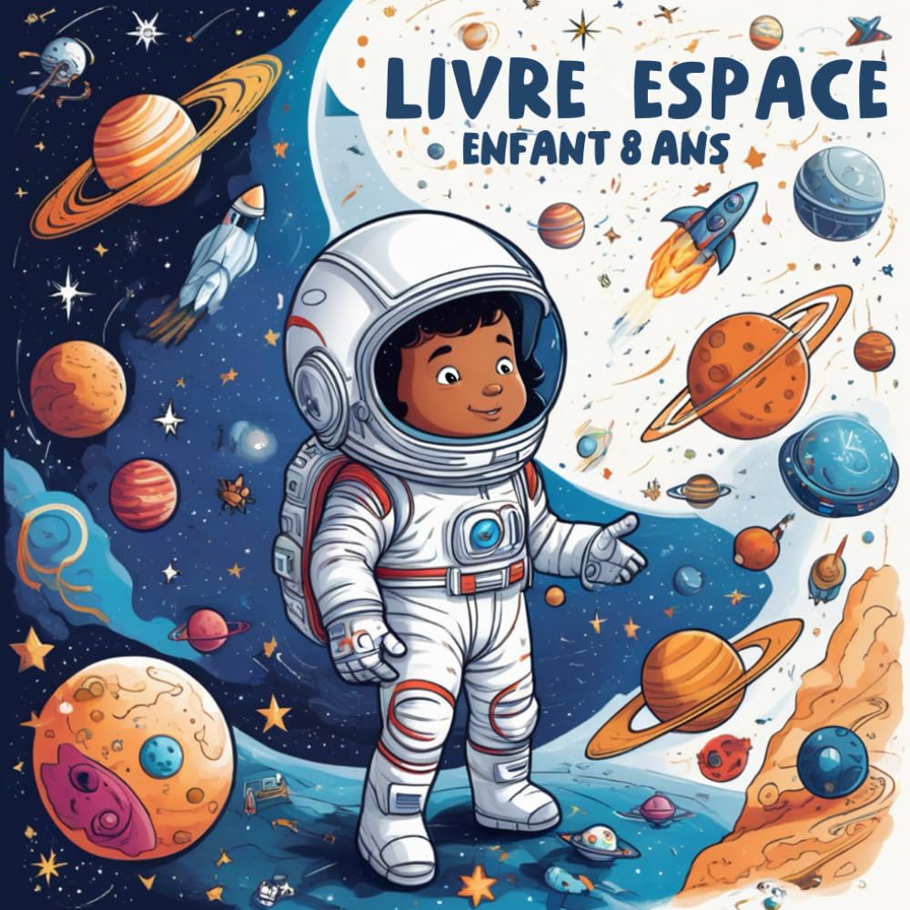 Livre espace enfant 8 ans: Exploration Cosmique pour Jeunes Esprits , Découvrir les Mystères de l'Univers, des Planètes aux Étoiles, à Travers Jeux et Aventures – Idéal pour les 8-12 ans book