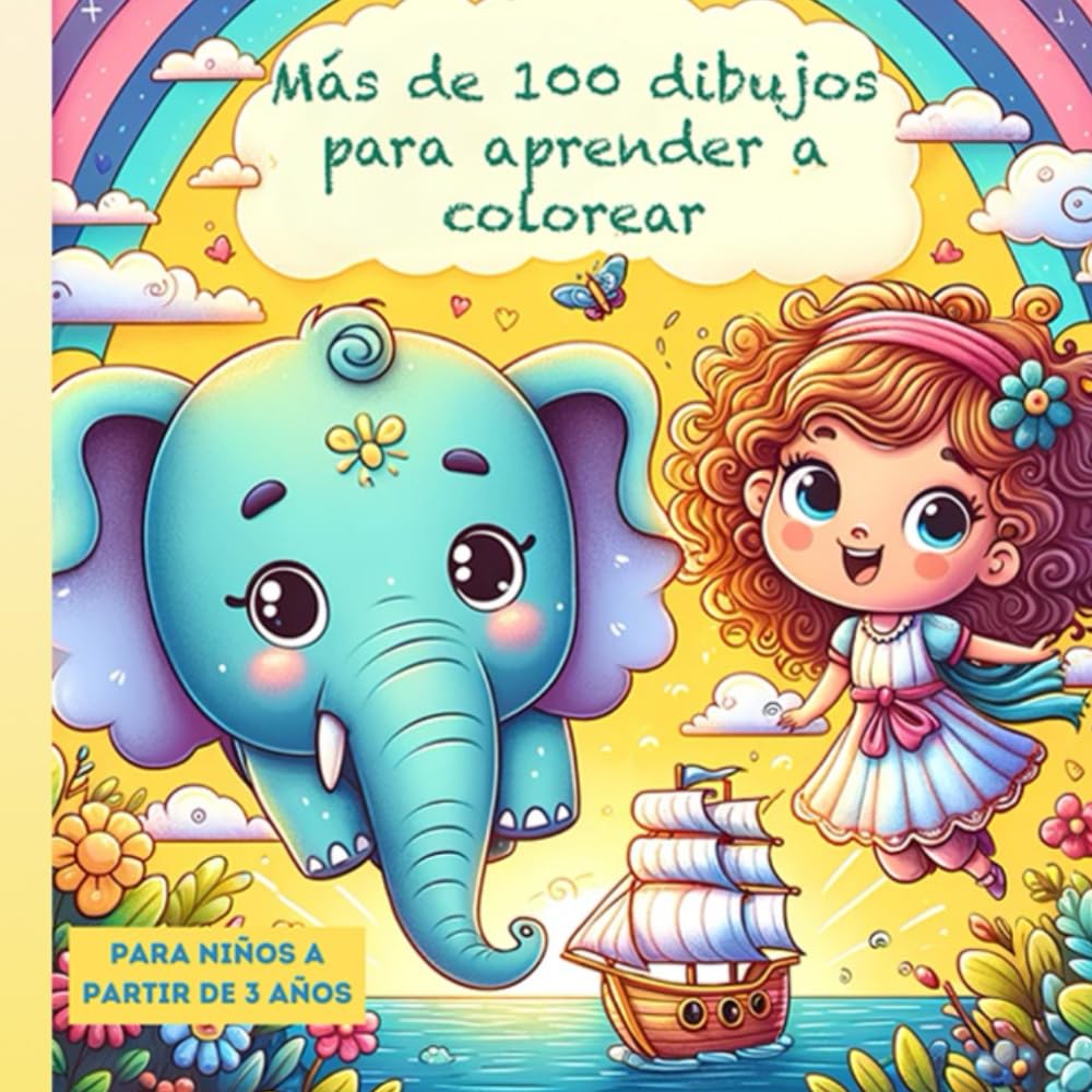 Más de 100 ilustraciones para aprender a colorear: Para niños a partir de 3 años Non-fiction