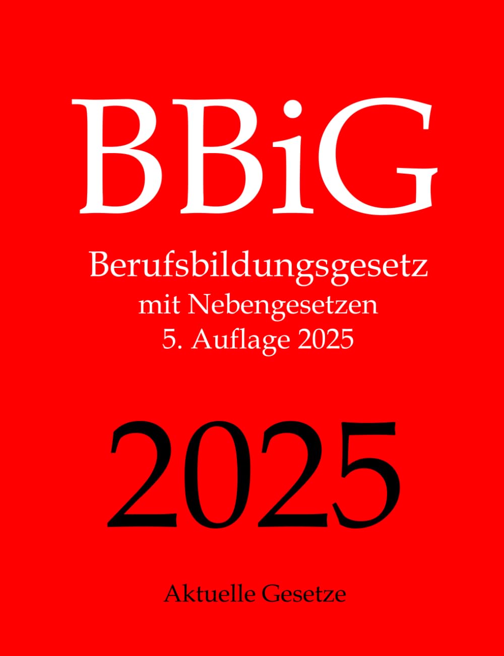 BBiG, Berufsbildungsgesetz, Aktuelle Gesetze: Berufsbildungsgesetz mit Nebengesetzen book
