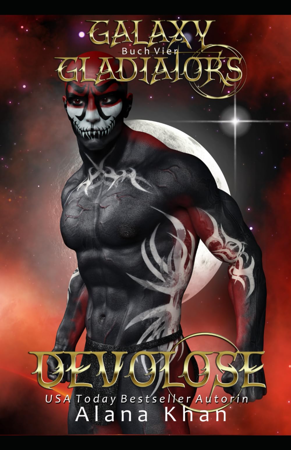 Devolose: Eine Sci-Fi Romanze mit einem dunklen Beschützer-Alien (Galaxy Gladiators Alien-Entführungsroman, Band 4) Space Opera