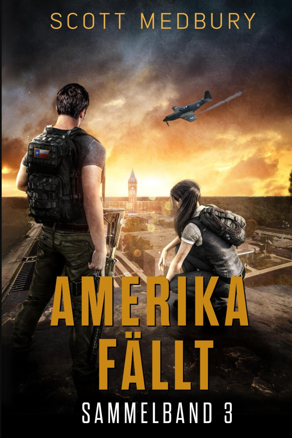 Amerika fällt: Bücher 7-9 (Amerika fällt - Taschenbuchsammlungen, Band 3) Action & Adventure