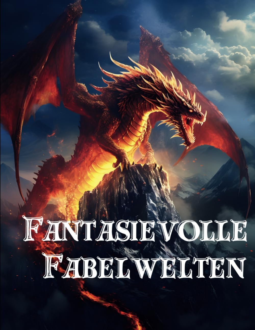 Fantasievolle Fabelwelten – Malbuch für Jugendliche und Erwachsene: Entfliehe dem Alltag und Tauche ein in die Welt der Kreativität und Entspannung mit 50 magischen Malvorlagen Hobbies & Crafts