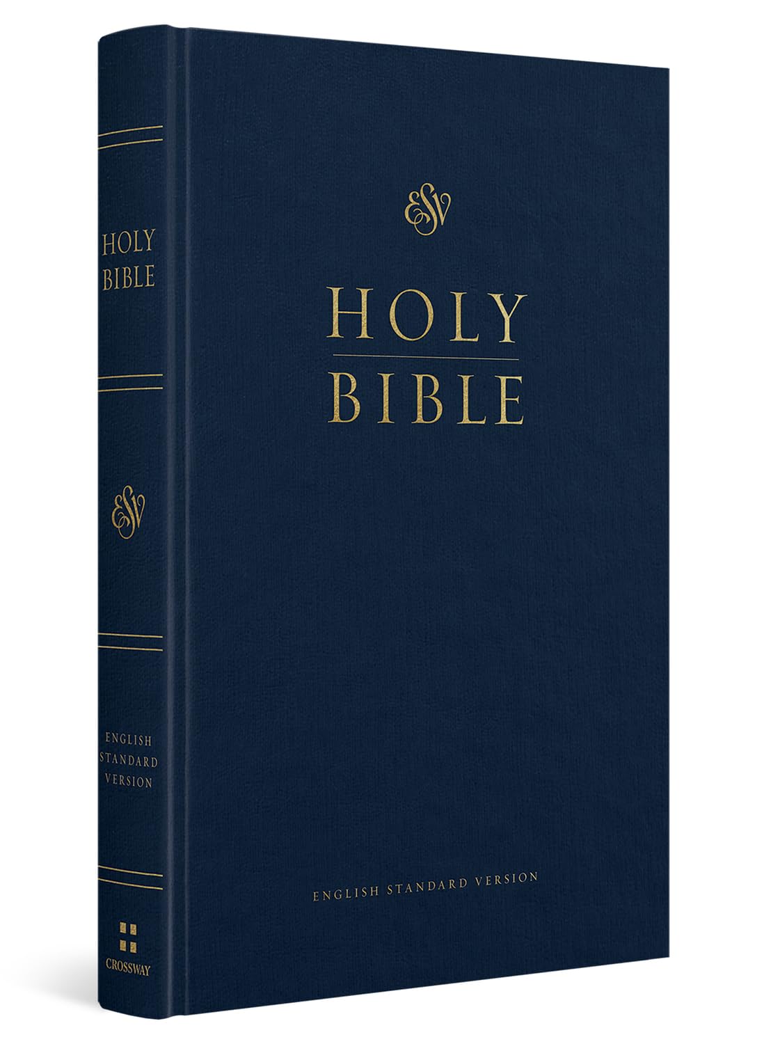 ESV Church Bible, Large Print (Hardcover, Blue) Religion & Esotericism