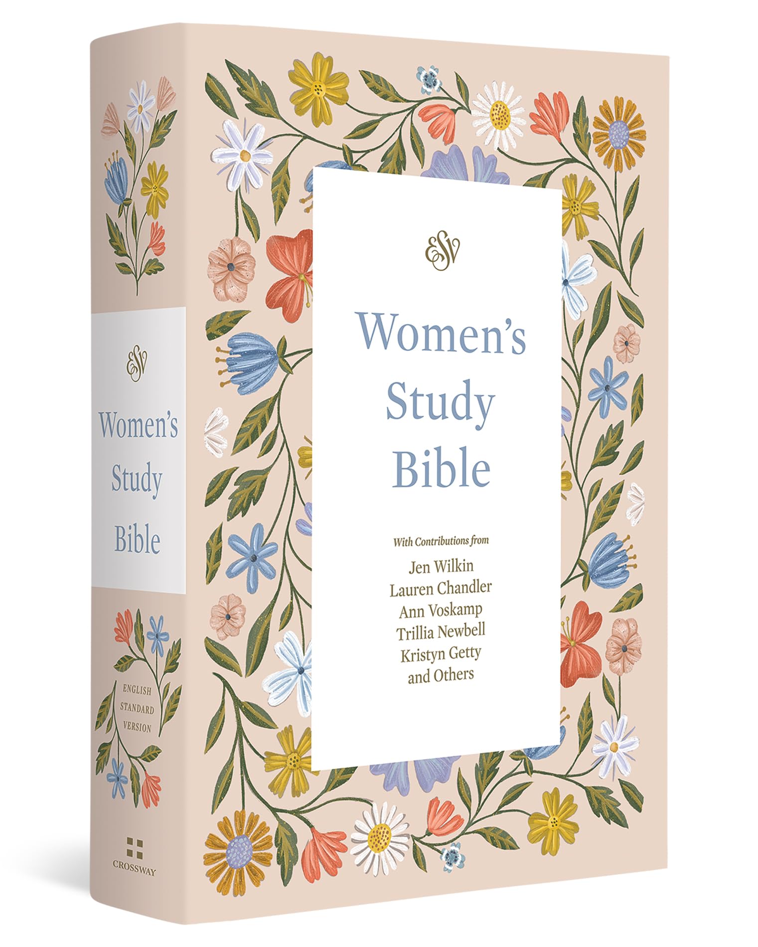ESV Women's Study Bible (Hardcover, Blush Wildflower Design) Books