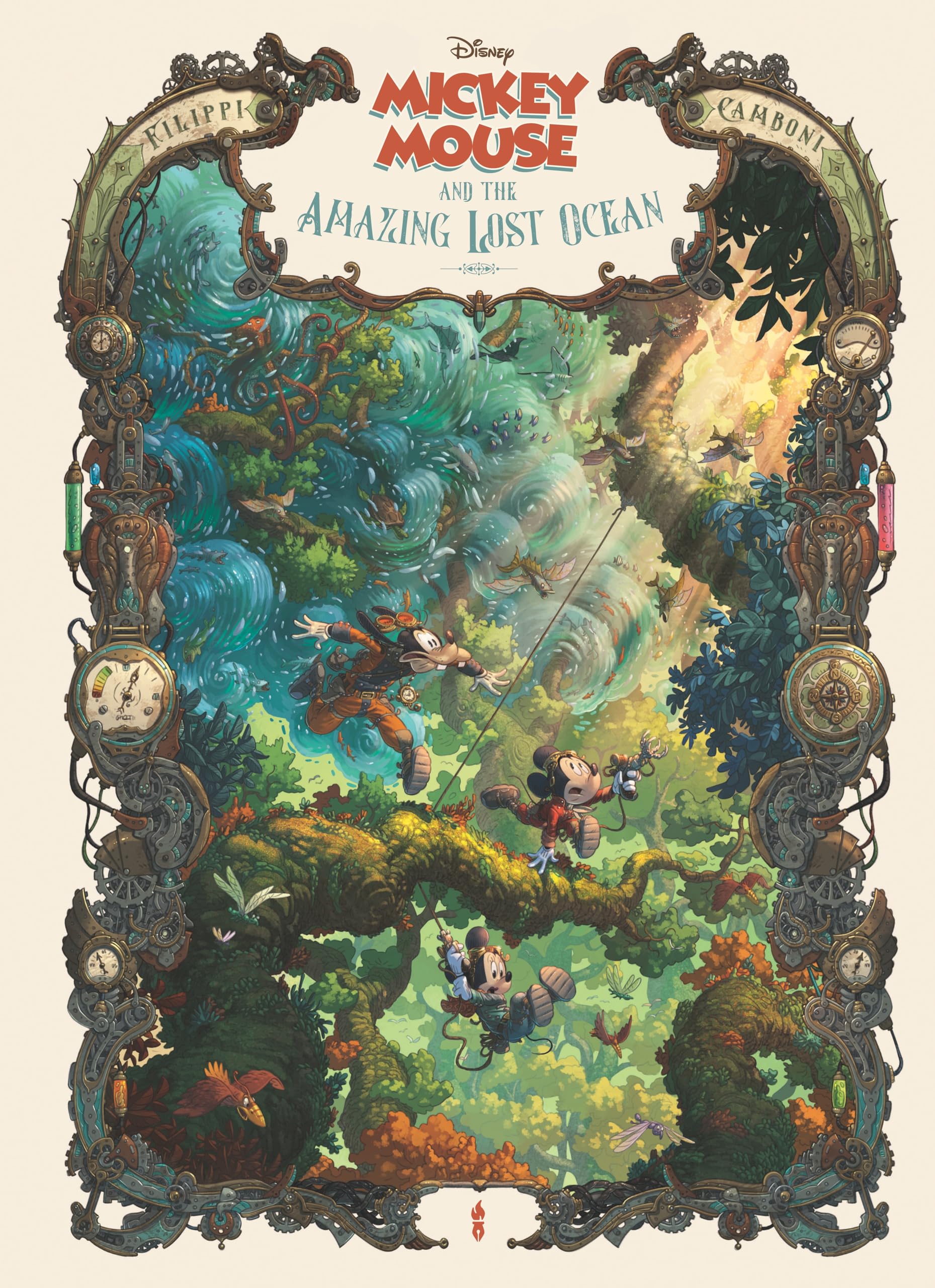 Walt Disney's Mickey Mouse and the Amazing Lost Ocean Manga