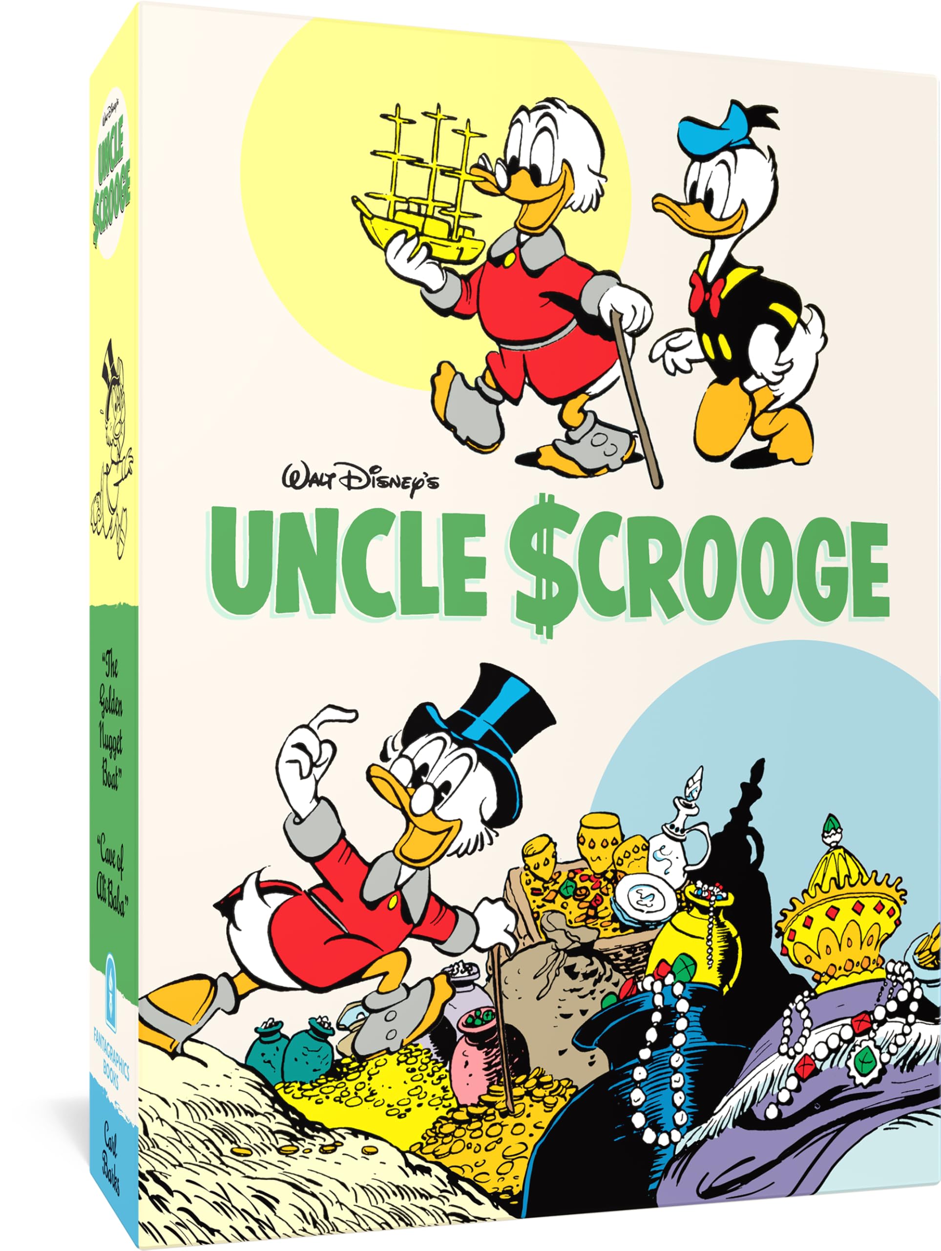 Walt Disney's Uncle Scrooge Gift Box Set the Golden Nugget Boat & Cave of Ali Baba Manga