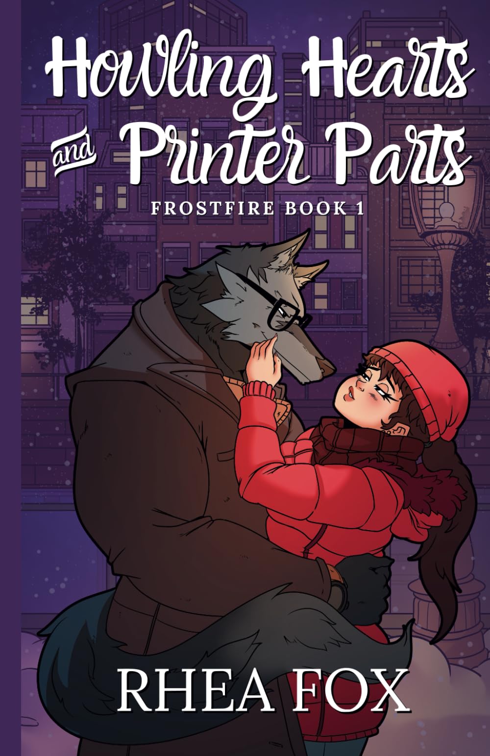 Howling Hearts & Printer Parts: A Creatures & Coding Spinoff Novella (Frostfire, Band 1) Romance