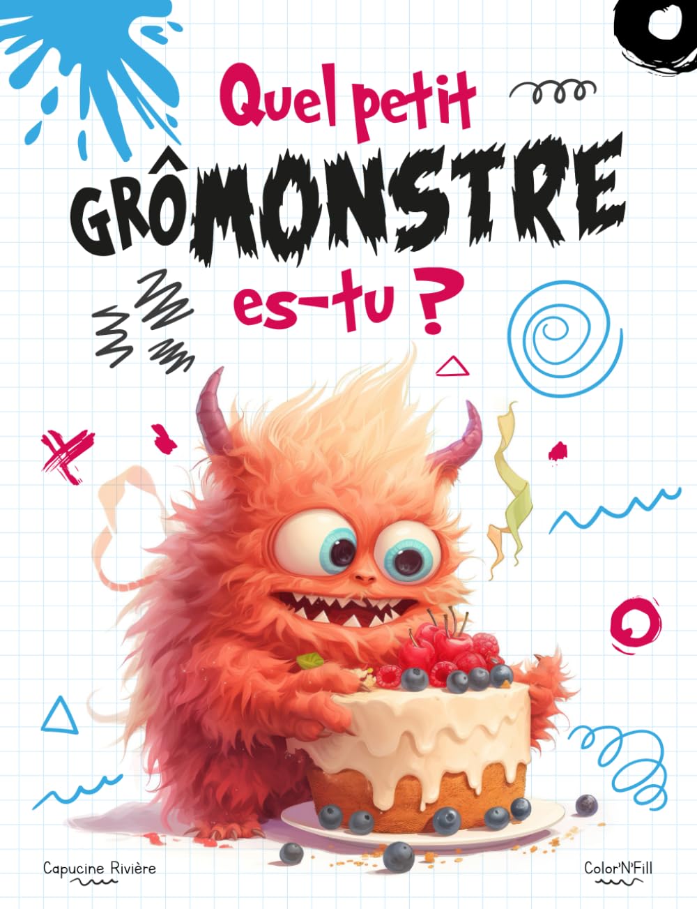 Quel petit GRÔMONSTRE es-tu?: Un livre illustré plein d’humour, pour les enfants et leurs parents. Non-fiction