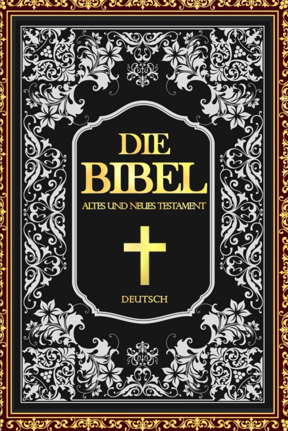 Die Bibel Schwarz Christian Die Heilige Katholische Bibel Altes und Neues Testament heilige texte für christen Religion & Esotericism