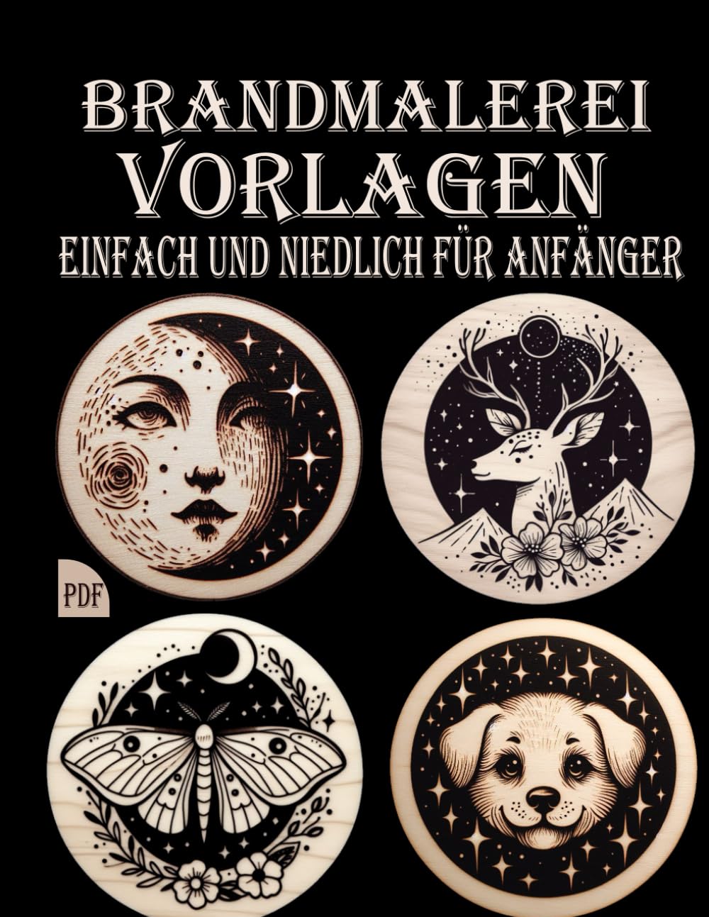 Brandmalerei Vorlagen: Einfache und niedliche Designs zum Nachzeichnen, Pyrographie-Muster für Anfänger Film, Art & Culture