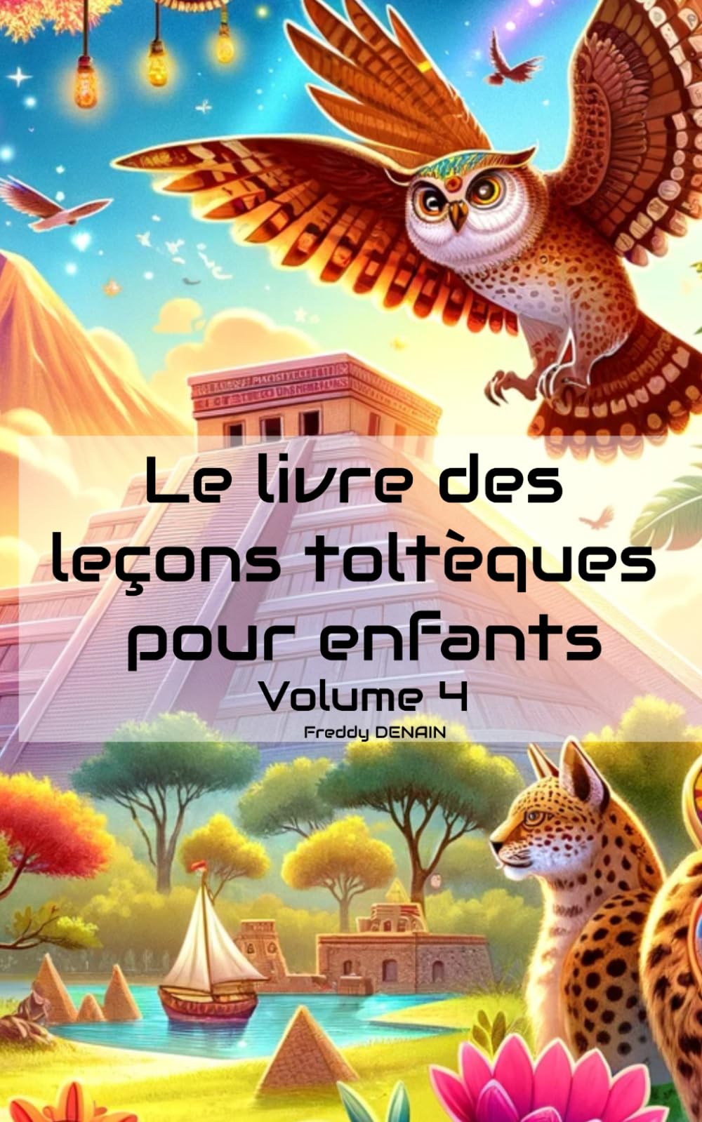 Le livre des leçons toltèques pour enfants - Volume 4 - Un recueil d'histoires inspirantes pour enfants 5 - 10 ans - Force intérieur, confiance en soi, courage, respect, amitié… Fairy Tales & Legends
