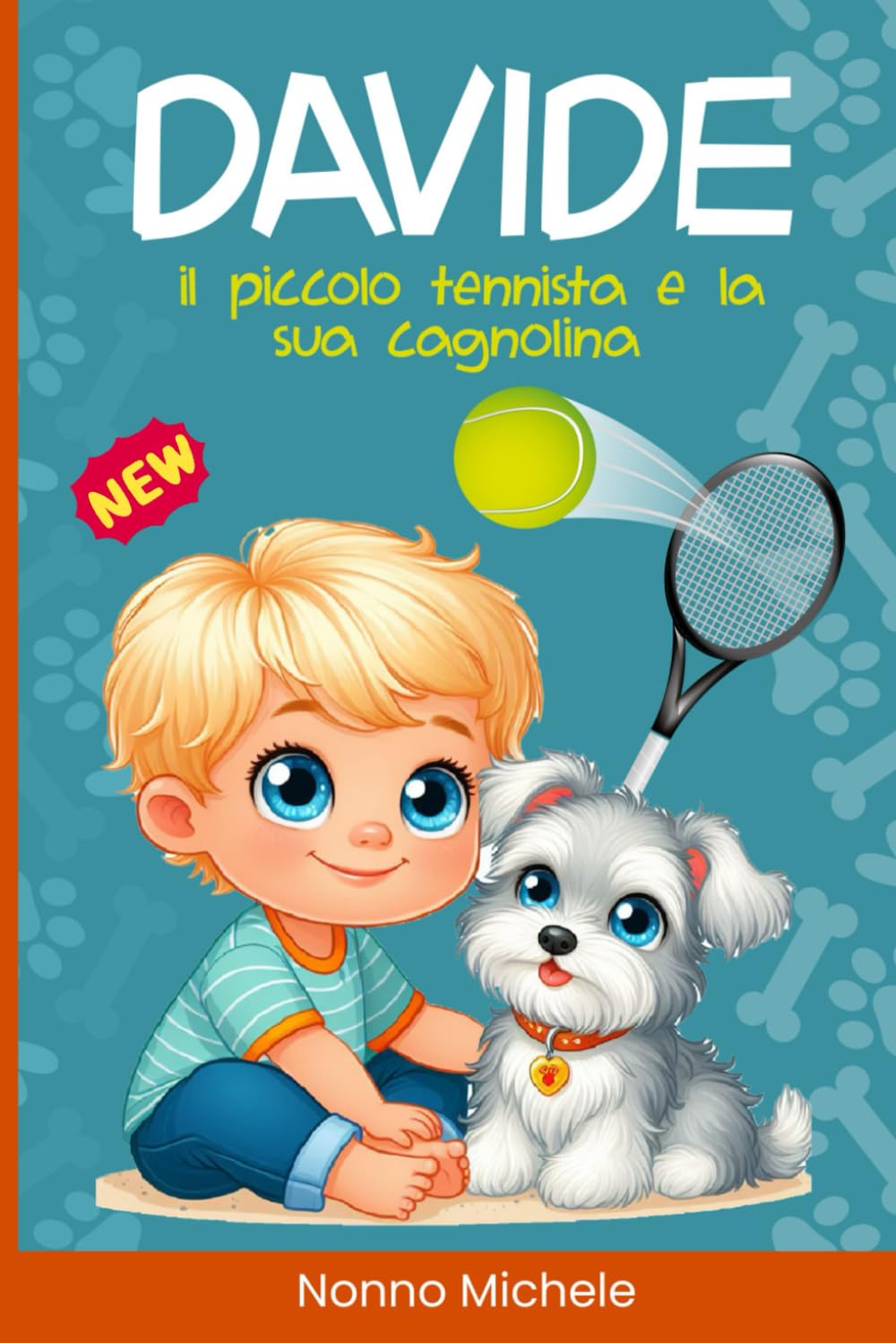 DAVIDE: il piccolo tennista e la sua cagnolina Sports