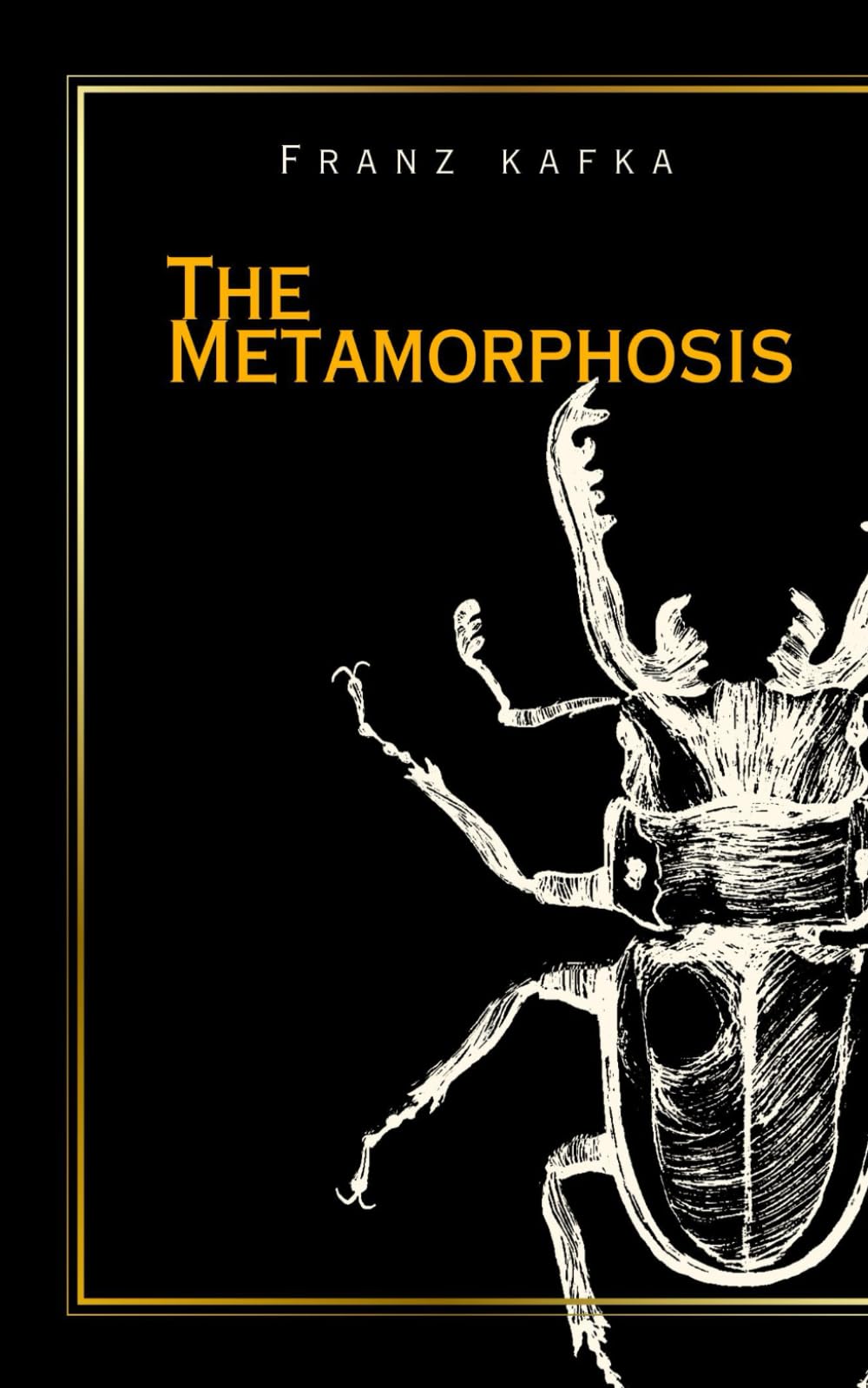 The metamorphosis: Classic literature and fiction book