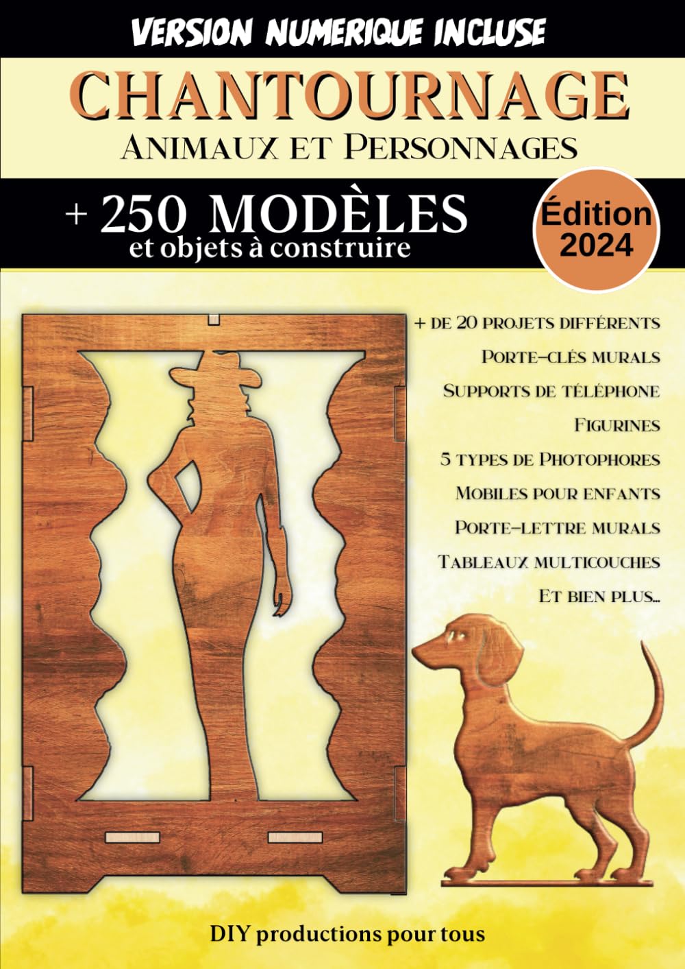 Chantournage - Animaux et Personnages: + de 250 modèles et objets à construire. Version numérique incluse book