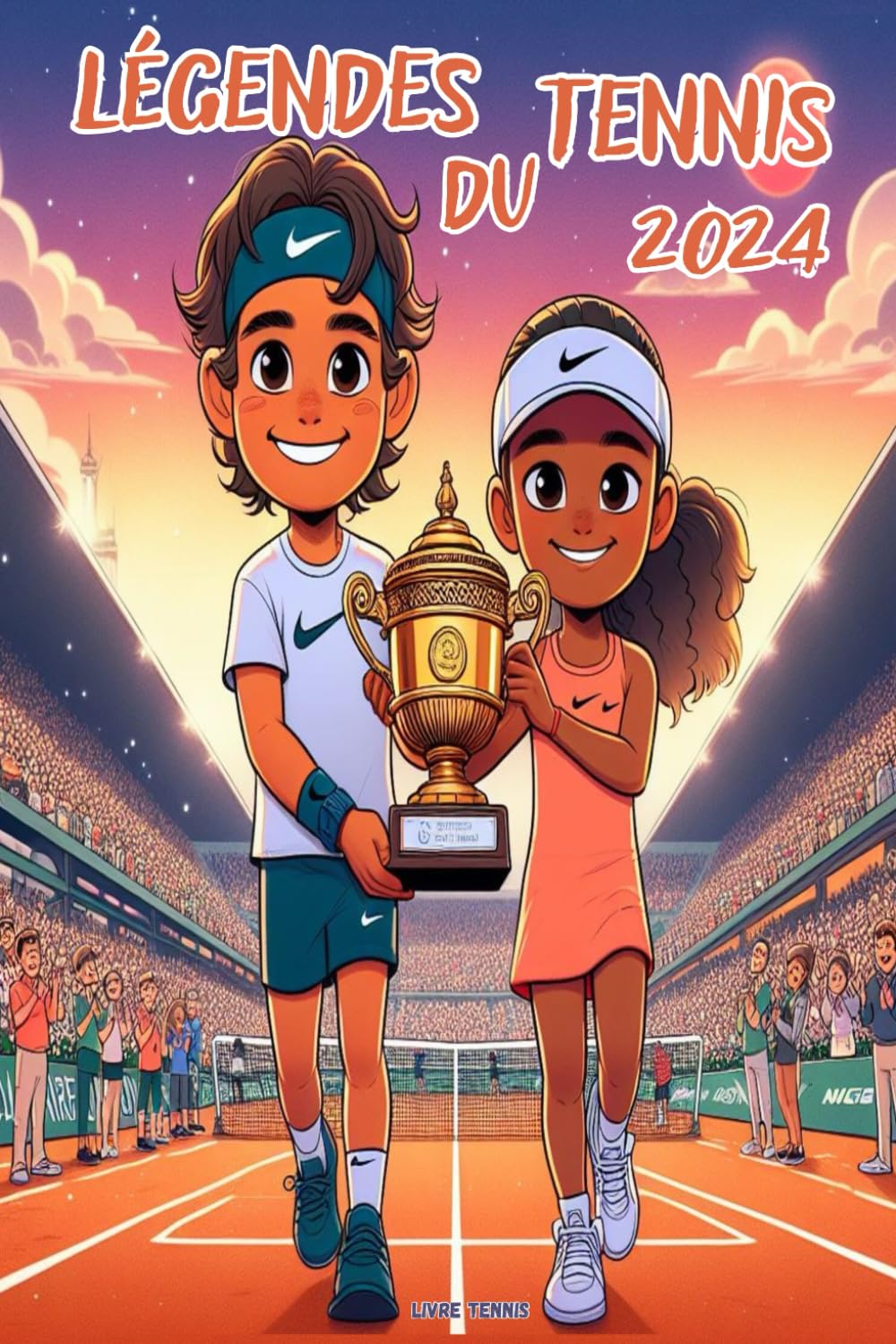 Légendes du tennis 2024 - Livre tennis: 50 portraits passionnants pour connaître les légendes d'aujourd'hui ! Non-fiction