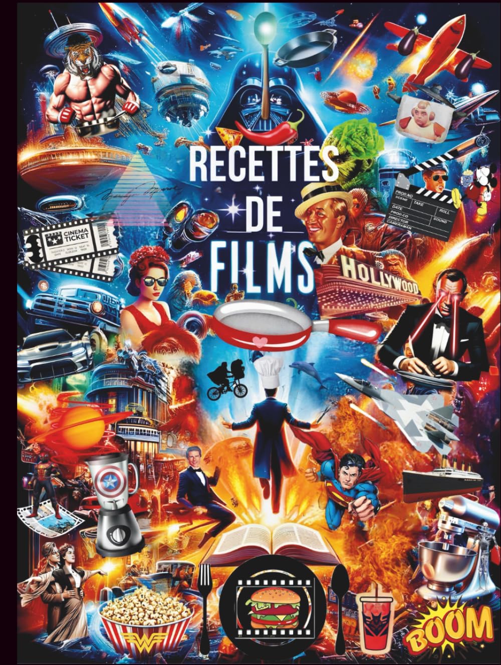 RECETTES DE FILMS: LES PLATS DE CUISINE DE VOS FILMS CULTES book