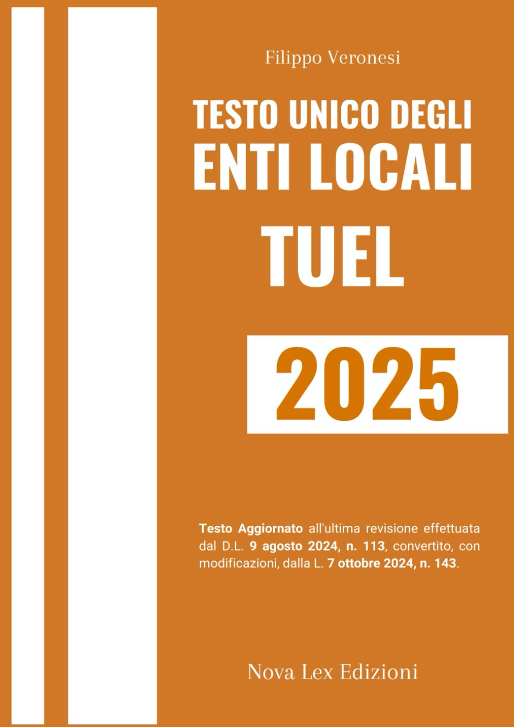 TUEL Testo Unico degli Enti Locali book