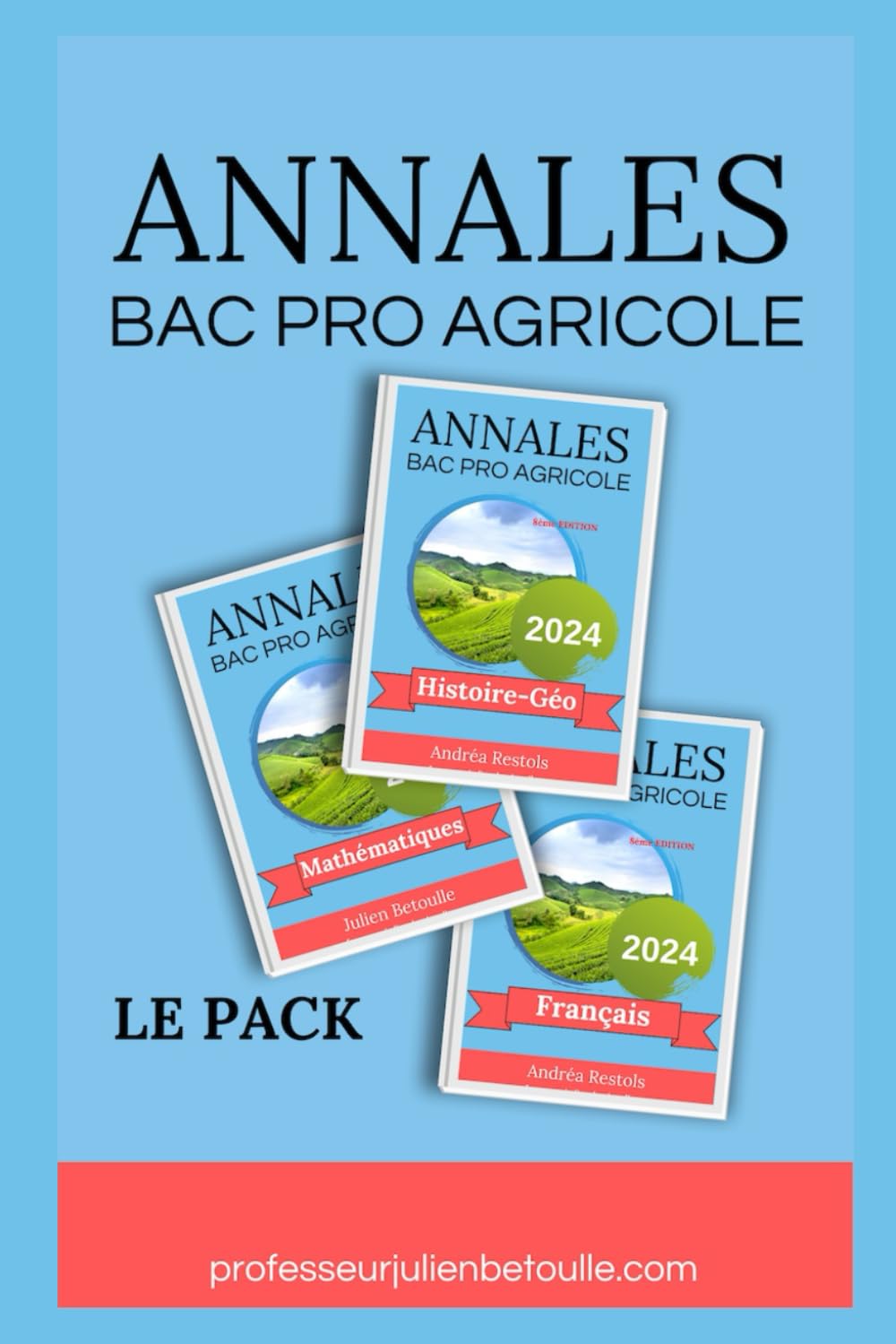 Annales Bac Pro Agricole Pack Général 2024 Books