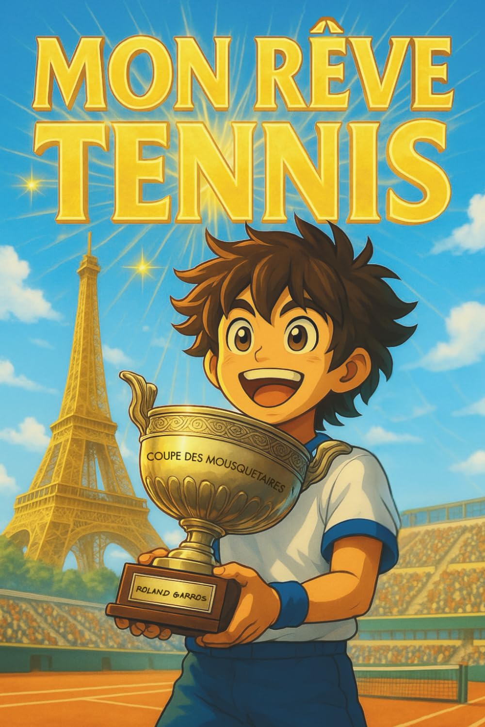 Mon Rêve Tennis - À la conquête des étoiles - Livre enfant: Deviens le héros de l'histoire - Apprendre la confiance en soi, le courage, l'amitié book