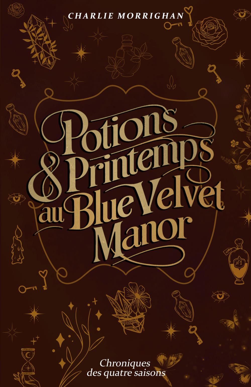 Potions & Printemps au Blue Velvet Manor: Réécriture de Barbe bleue Romantic Fantasy