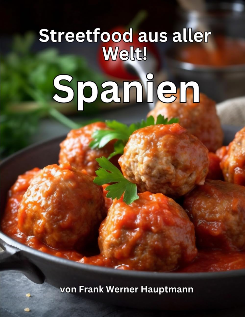 Streetfood aus aller Welt - Spanien: Lernen Sie im Rahmen unserer kulinarischen Weltreise in Band 10 die 25 beliebtesten spanischen Streetfood Rezepte selbst zuhause zu kochen! Cooking & Enjoying
