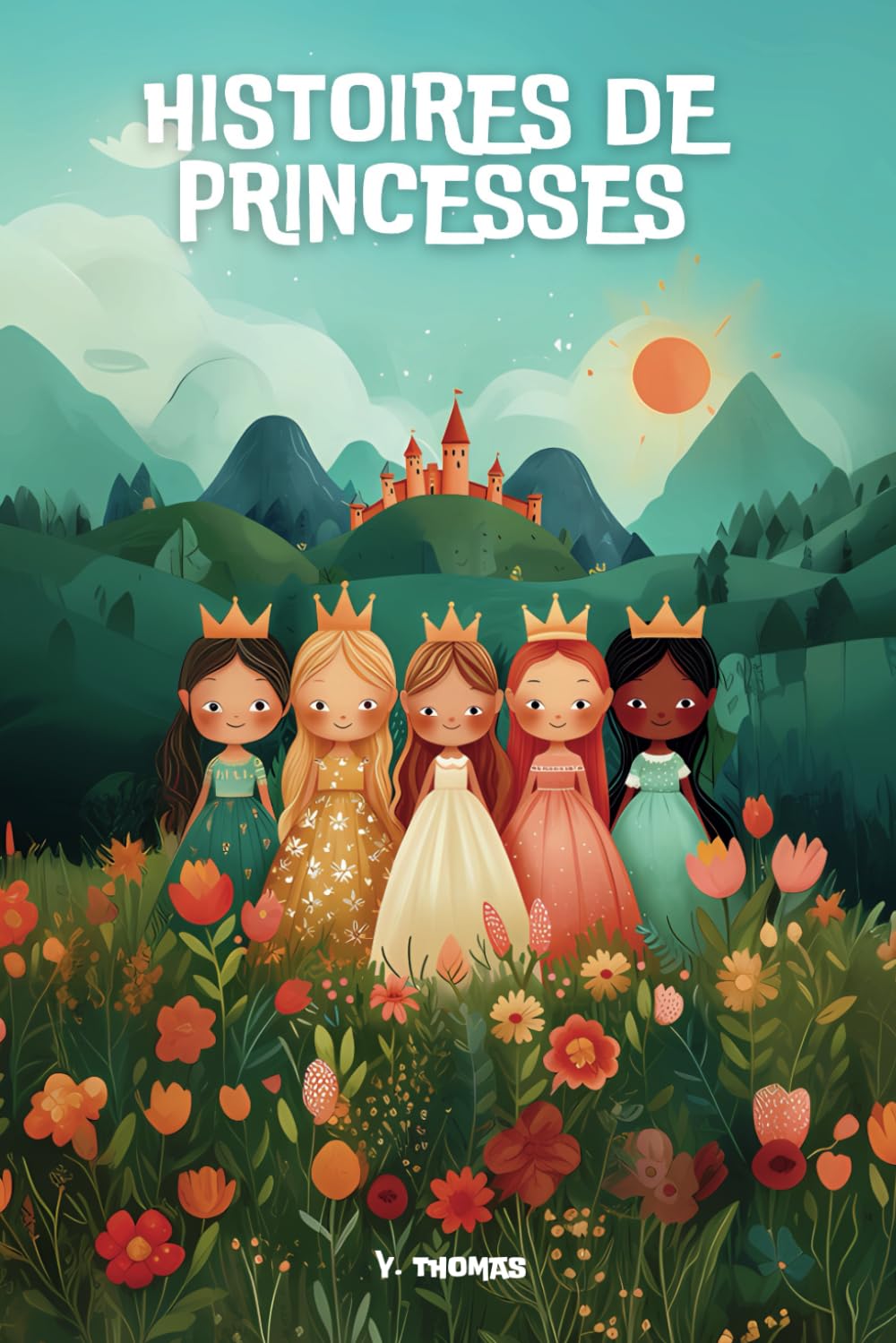 Histoires de princesses: Des histoires de princesses en couleur - Aborde de belles valeurs telles que le courage, l’amitié et la confiance en soi - Favorise le goût de la lecture book
