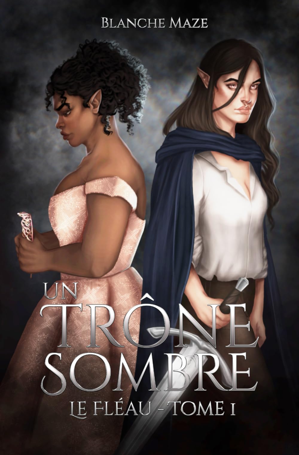 Un Trône Sombre (Le Fléau, tome 1): Une fantasy adulte avec fae, diversité et romance book