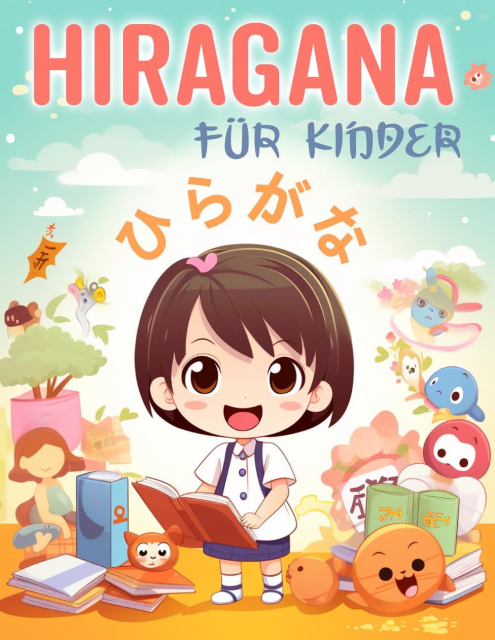 Hiragana Für Kinder: Spielend japanisch lernen mit Schreibübungen, Rätseln und Ausmalbildern (Japanisch für Kinder, Band 1) Foreign Languages ​​& Dictionaries