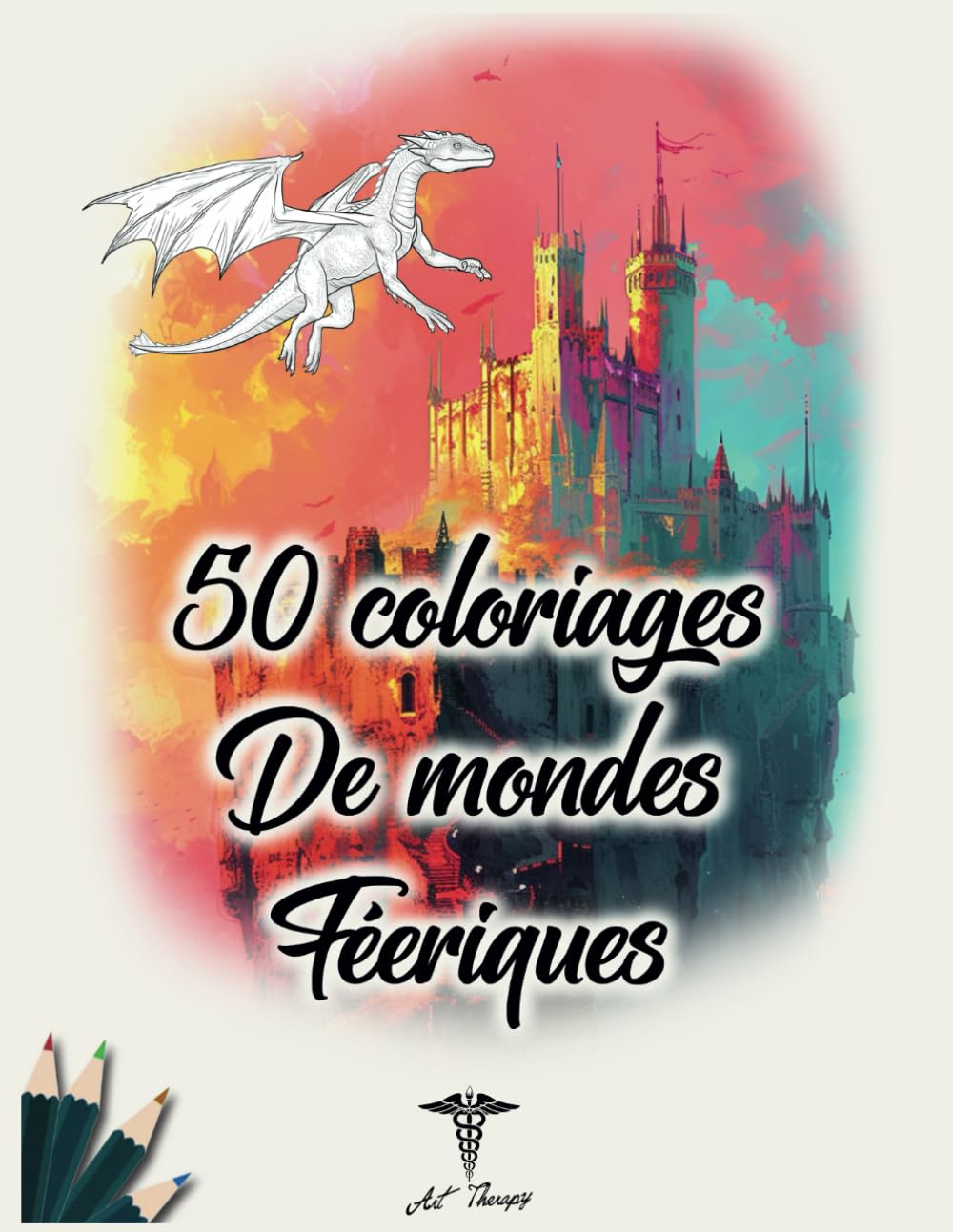 50 Coloriages de Mondes Féériques book