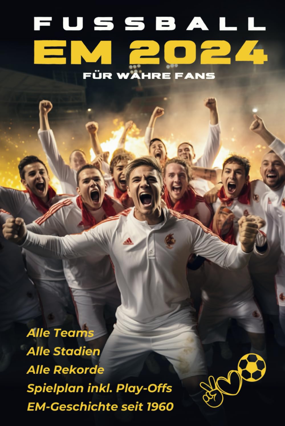 Fußball EM 2024 Für wahre Fans: Alle Teams, Stadien und Spielplan inkl. Play-Offs, Alle Rekorde der EM-Geschichte seit 1960: Europameisterschaft in Deutschland Travel Guides