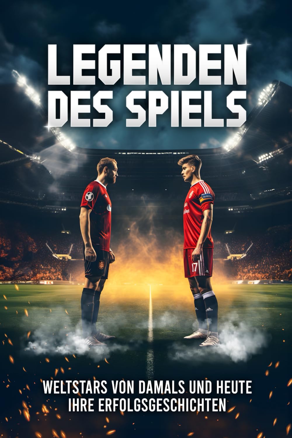 Legenden des Spiels: 50 Fußball Weltstars von damals und heute - Ihre Erfolgsgeschichten | Ideal als Fußball Geschenk für Jungs & Erwachsene! Sports Books