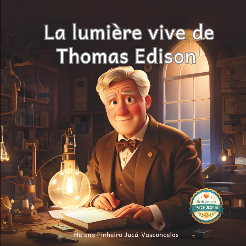 La lumière vive de Thomas Edison: Découvrez le Génie derrière la Révolution de l'Ampoule Électrique book