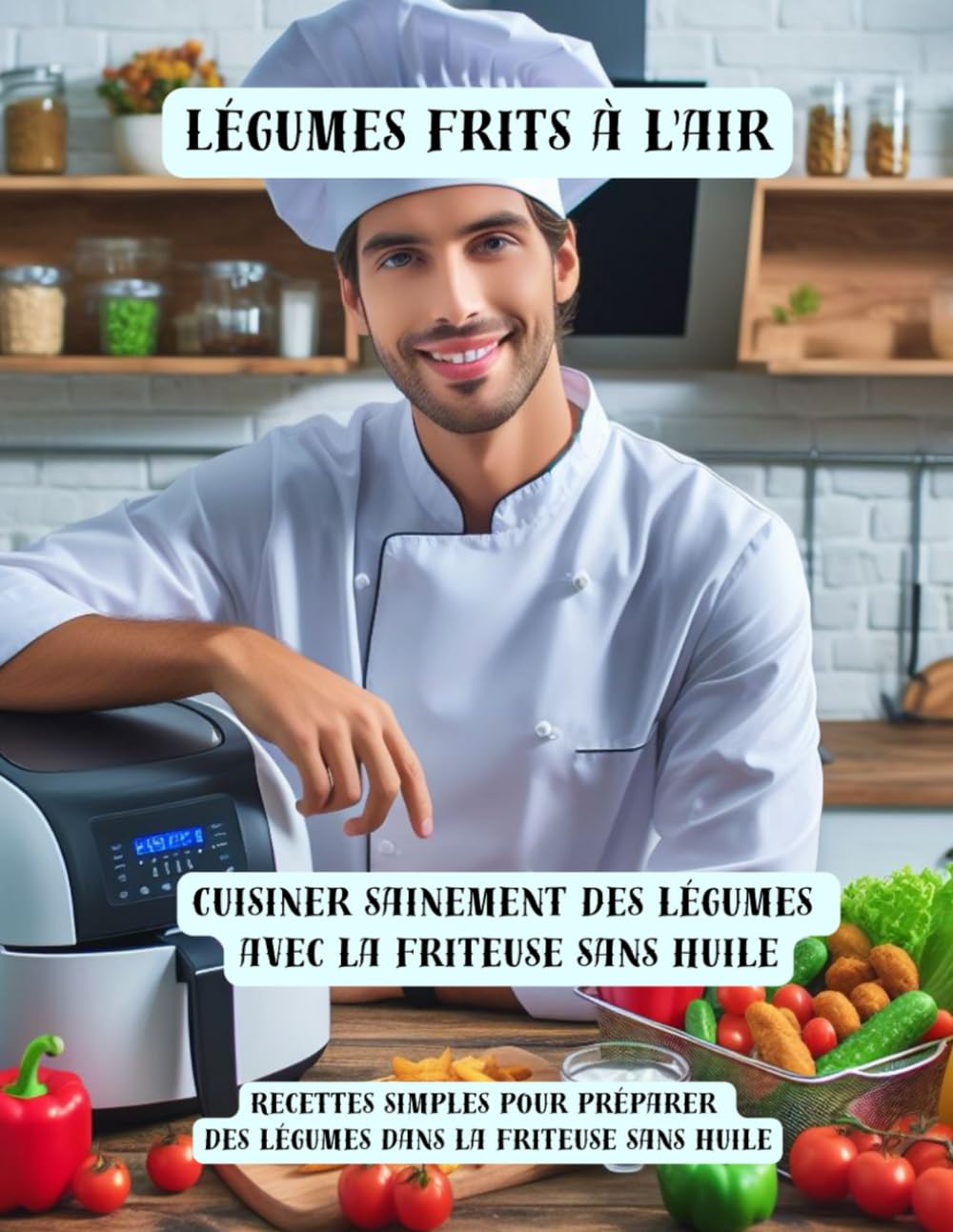 Légumes frits à l'air - Cuisiner sainement des légumes avec la friteuse sans huile: Recettes simples pour préparer des légumes dans la friteuse sans huile book