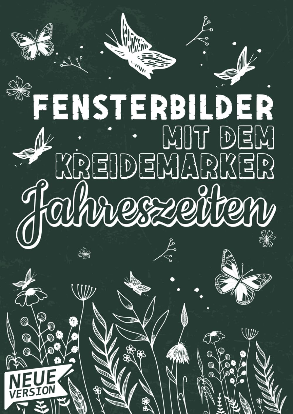 Fensterbilder Vorlagen Kreidemarker Jahreszeiten - Abwechslungsreiche Motive für das ganze Jahr: Für Frühling, Ostern, Sommer, Halloween, Winter und Weihnachten Arts & Music