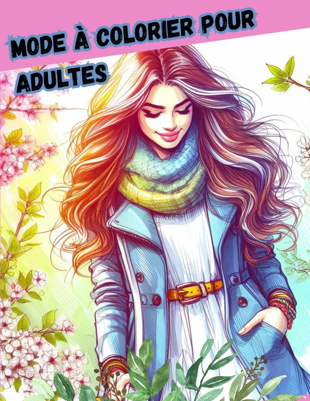 Livre de coloriage de mode pour adultes.: Livre de coloriage de mode pour adolescents, adultes et amateurs de mode. Modèles avec différents styles actuels. book