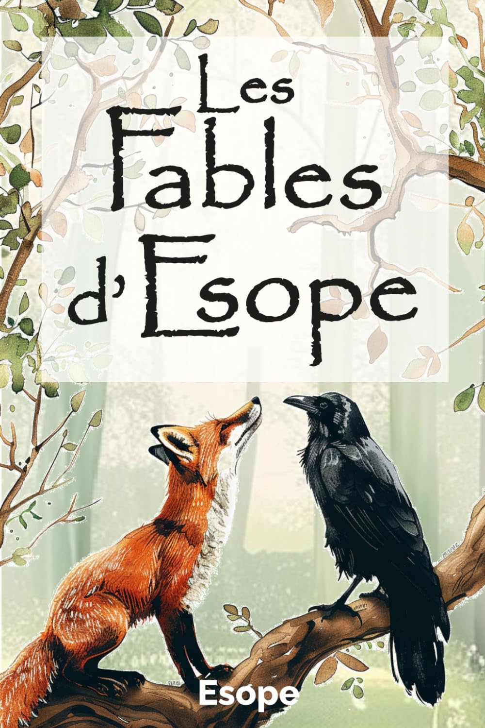 Les fables d'Ésope: 50 fables illustrées, adaptées pour les enfants book