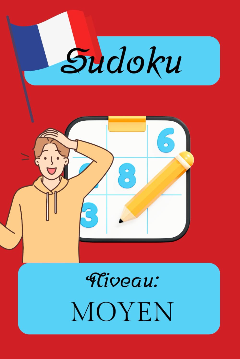 Sudoku: niveau: moyen avec des SOLUTIONS book