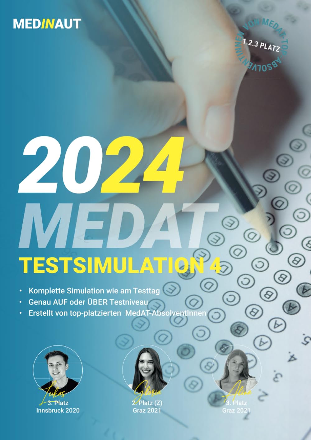 MEDINAUT: TESTSIMULATION 4 für den MedAT - Erstellt von top-platzierten AbsolventInnen | genau auf Testniveau & neue Aufgaben | Band 4 Simulationspaket Medicine