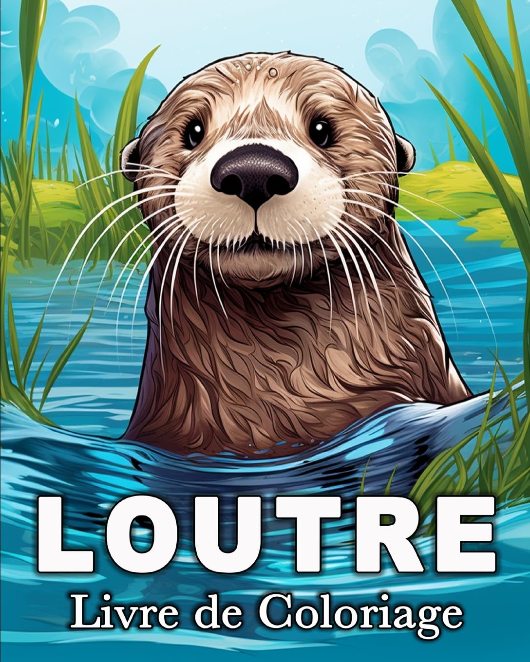 Loutre Livre de Coloriage: 50 Images Mignonnes pour Lutter Contre le Stress et se Détendre Photography