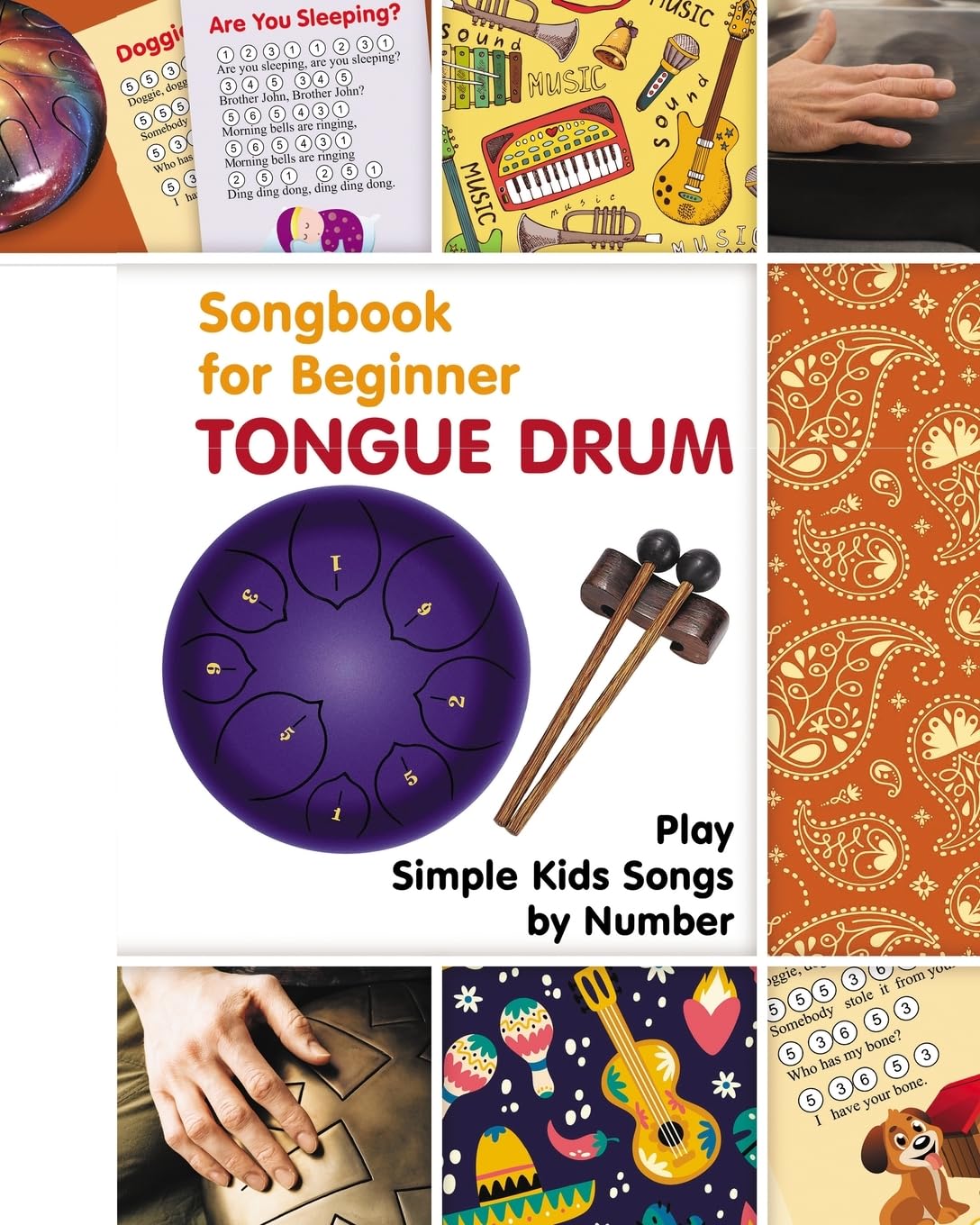 Tongue Drum Songbook for Beginner Film, Art & Culture