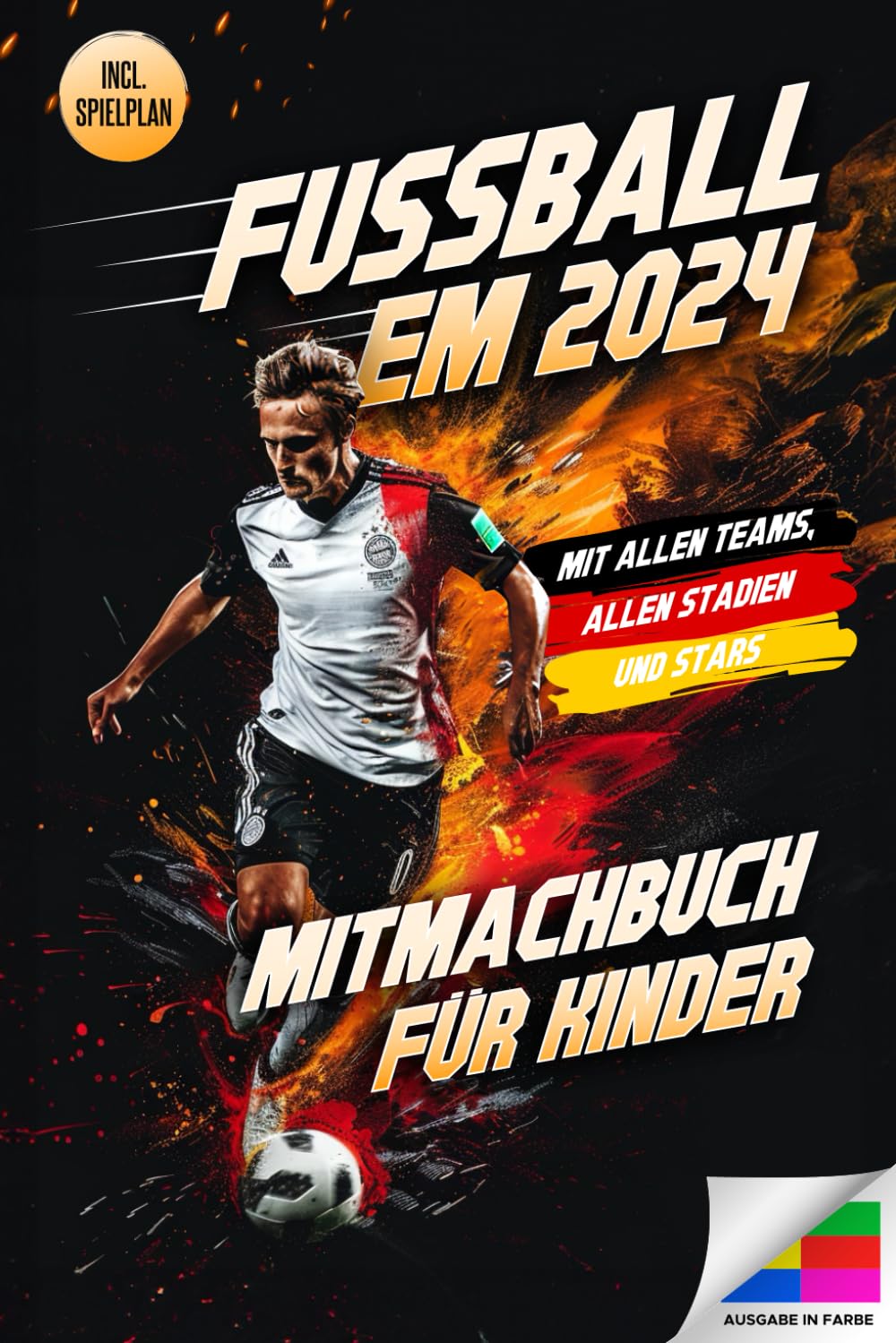 FUSSBALL EM 2024 - Das Mitmachbuch für Kinder: Inkl. aller Spielpläne zum Ausfüllen + spannende Fakten & Fragen zur EM | Das Fußball Buch für Kinder zur Europameisterschaft 2024 Photography